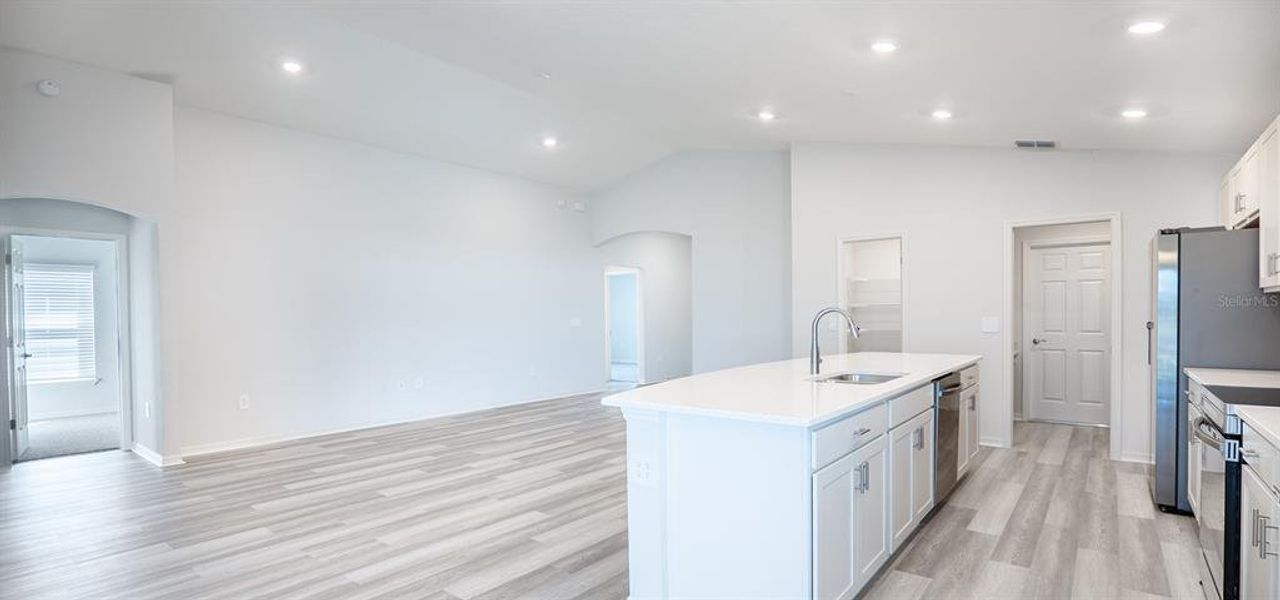 Furnished interior view inside a new home in Summerlake Estates, Auburndale (Image 3).