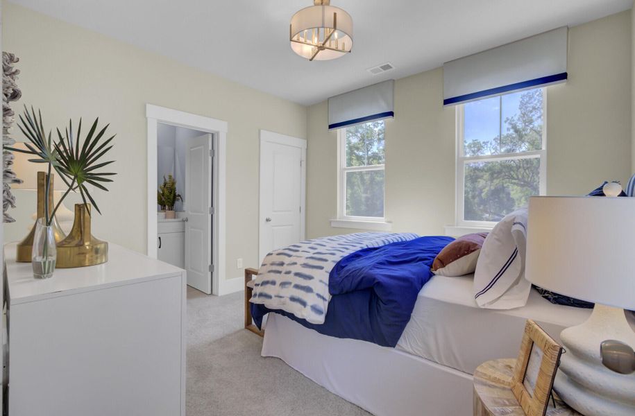 Furnished interior view inside a new home in , Johns Island (Image 36).