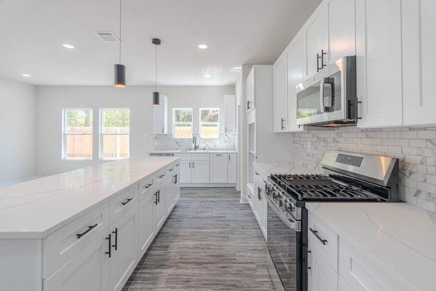 Furnished interior view inside a new home in , Houston (Image 5).
