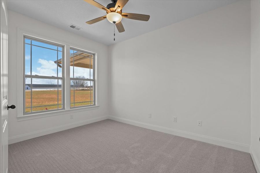 Representative unfurnished interior of a home built from the Converse by Enchanted Homes in Messer Farms, Inman (Image 33).