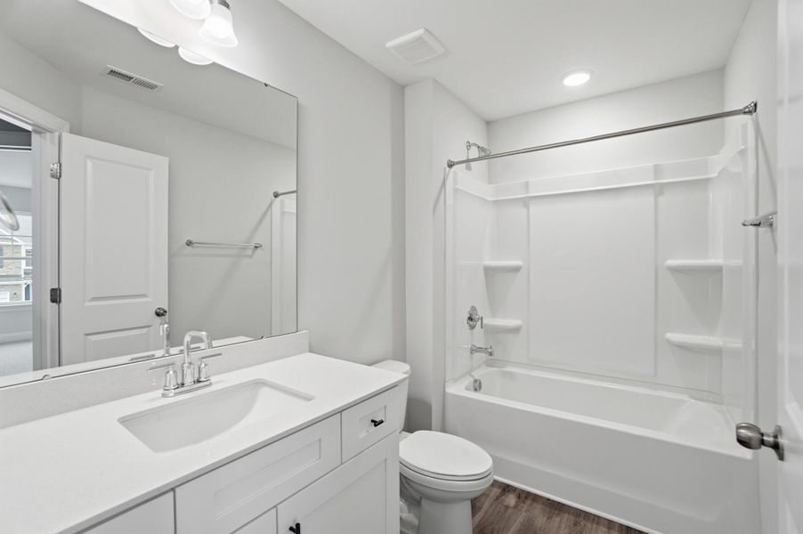 Furnished interior view inside a new home in Harrisburg Village Townhomes, Harrisburg (Image 15).