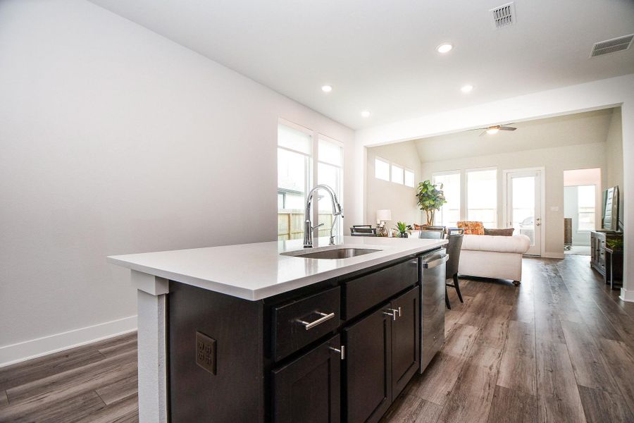 Furnished interior view inside a new home in , Richmond (Image 18).