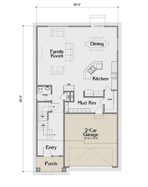2D floor plan layout of this home in , Catawba, SC (Image 4).