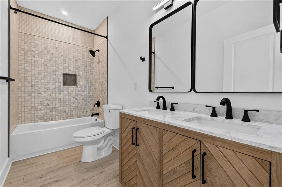 Furnished interior view inside a new home in , Mableton (Image 9). Furnished interior view inside a new home in , Mableton (Image 9).