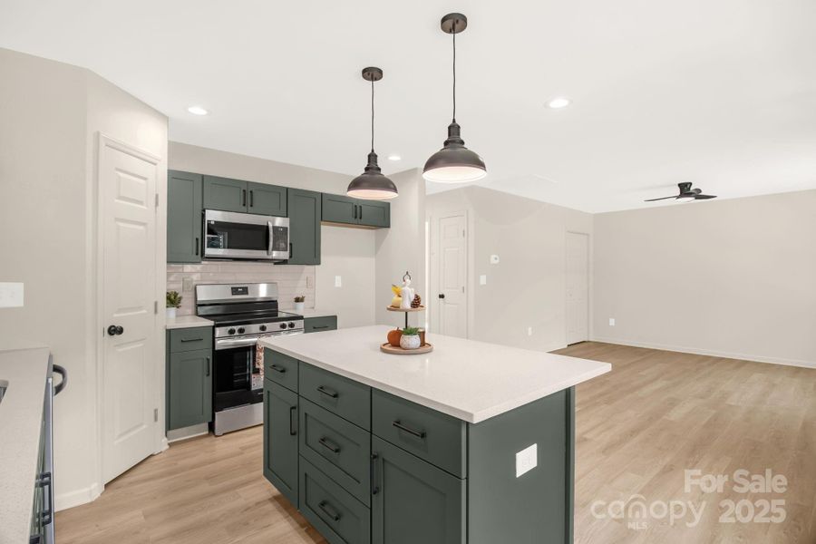 Furnished interior view inside a new home in , Lexington (Image 6).