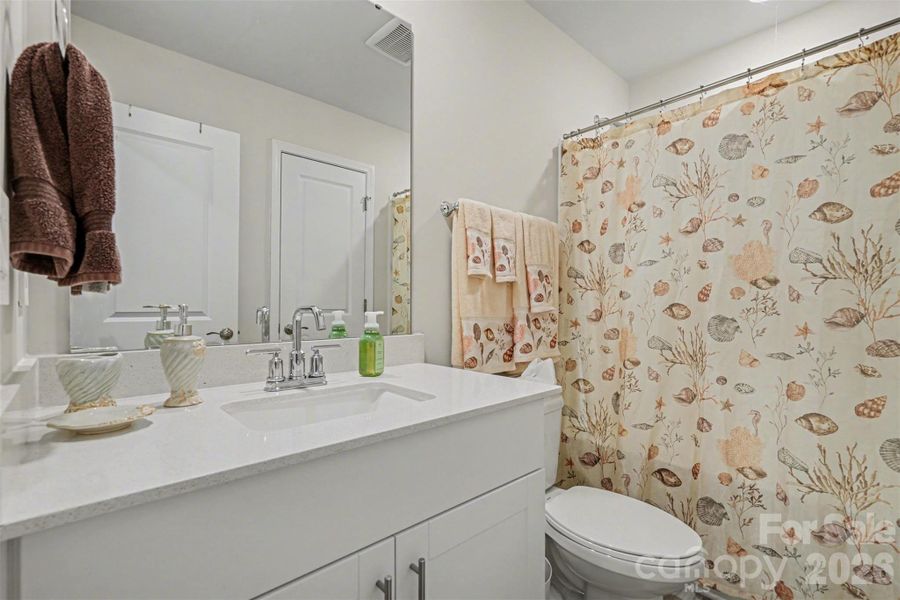 Furnished interior view inside a new home in Morgan Hills, Albemarle (Image 25).