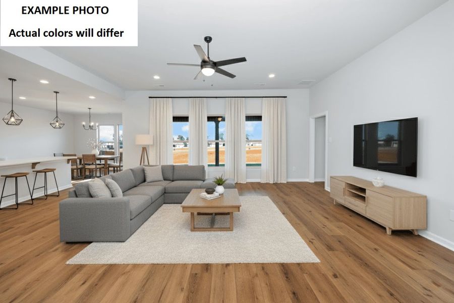 Furnished interior view inside a new home in Sentinel Ridge, Pace (Image 5).