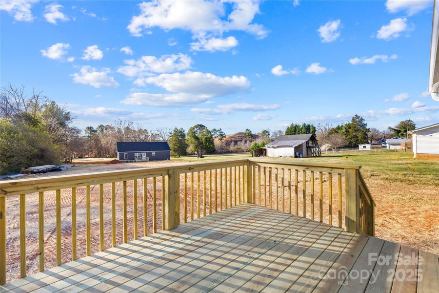 Exterior details and patio area of a home in , Statesville (Image 3).