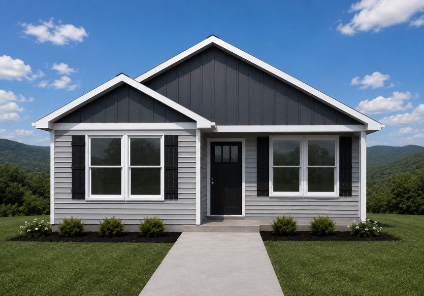 Representative exterior photo of a completed home built from the Lexington by Enchanted Homes in Arcadia Village, Spartanburg, SC (Image 2). Representative exterior photo of a completed home built from the Lexington by Enchanted Homes in Arcadia Village, Spartanburg, SC (Image 2).