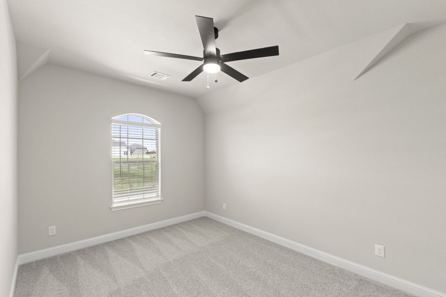 Spacious, unfurnished interior of a new home in Lovers Landing, Forney (Image 22).