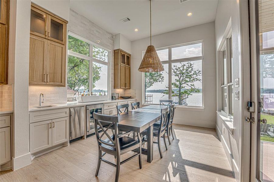 Furnished interior view inside a new home in , Eustace (Image 14).