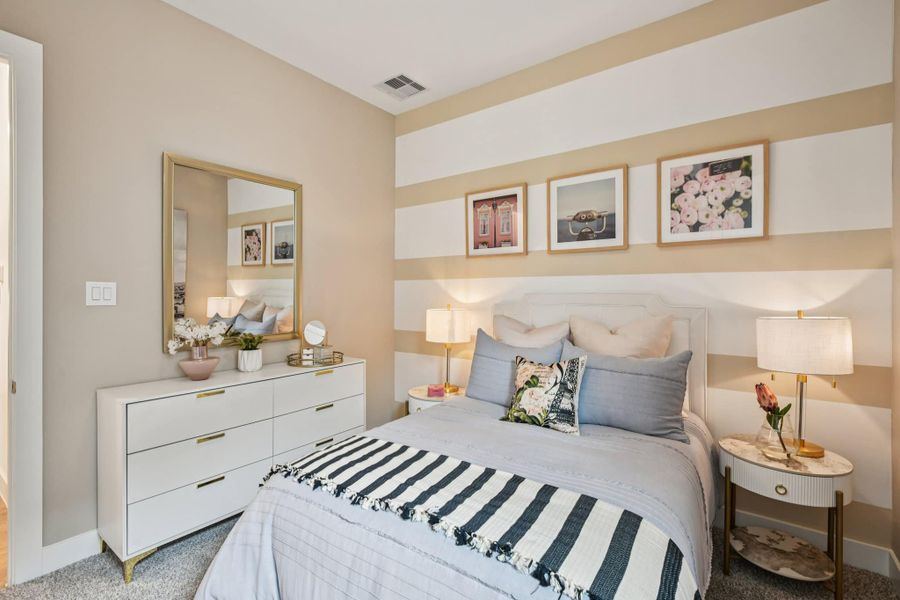 Furnished interior view inside a new home in Wildrye, Waller (Image 21).