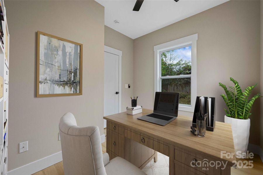 Furnished interior view inside a new home in , Pisgah Forest (Image 17). Furnished interior view inside a new home in , Pisgah Forest (Image 17).