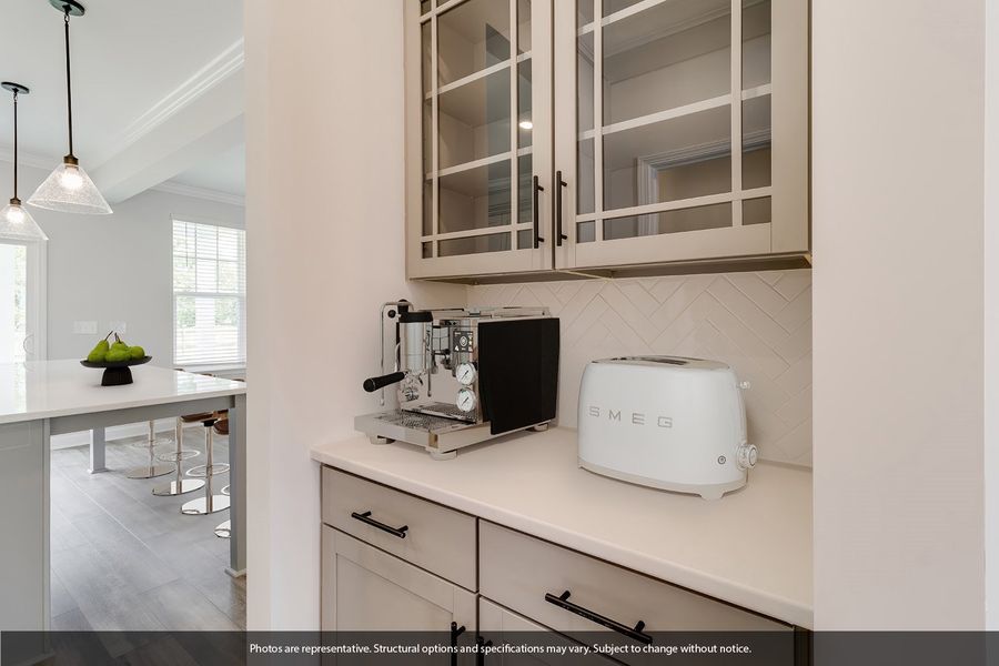 Furnished interior view inside a new home in Indigo at Abbey Preserve, Wilmington (Image 6).