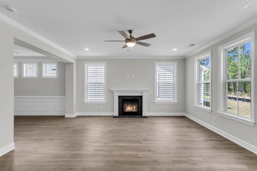 Spacious, unfurnished interior of a new home in Phillips Crossing, Ridgeville (Image 13).