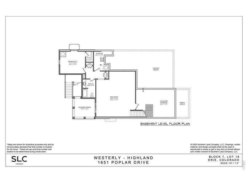 2D floor plan layout of this home in Westerly, Erie, CO (Image 3).