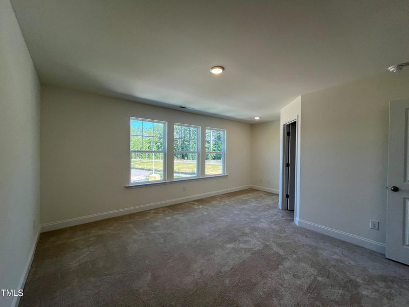 Primary suite with extension