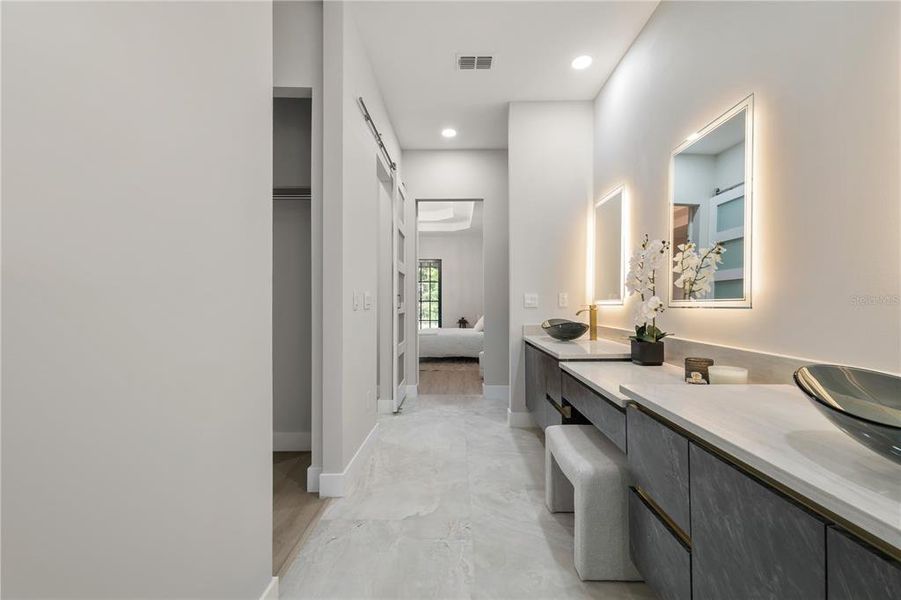 Furnished interior view inside a new home in , Brooksville (Image 31).