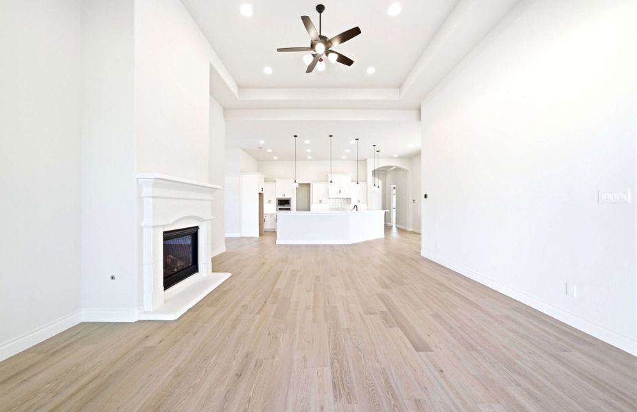 Spacious, unfurnished interior of a new home in The Highlands 55′, Porter (Image 39).
