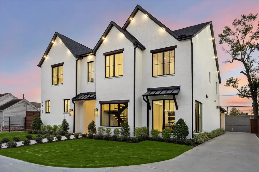 Front exterior of a new home in , Houston, TX, highlighting curb appeal (Image 2). Front exterior of a new home in , Houston, TX, highlighting curb appeal (Image 2).