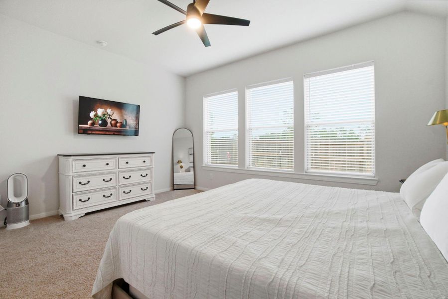 Furnished interior view inside a new home in , Willis (Image 27).