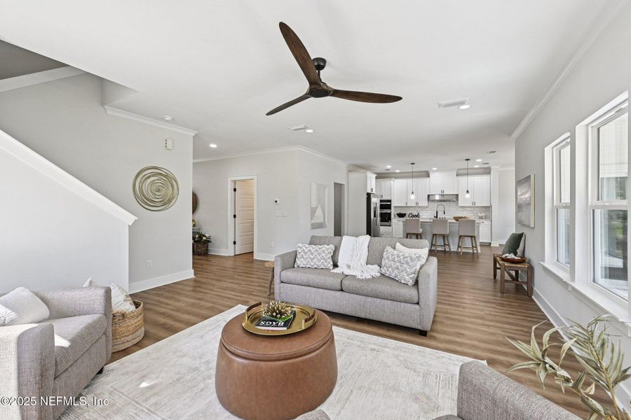 Furnished interior view inside a new home in , Fernandina Beach (Image 14).