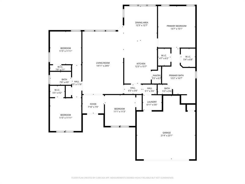 2D floor plan layout of this home in , Mabank, TX (Image 5).