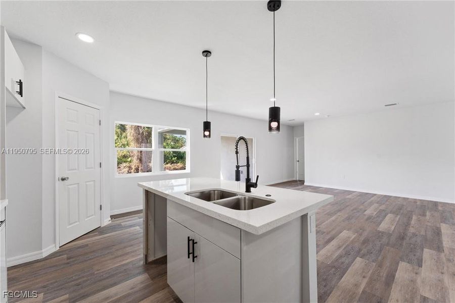 Furnished interior view inside a new home in , Lehigh Acres (Image 8).