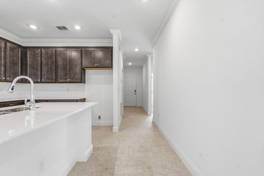 Furnished interior view inside a new home in Eden Hills, Lake Alfred (Image 6).