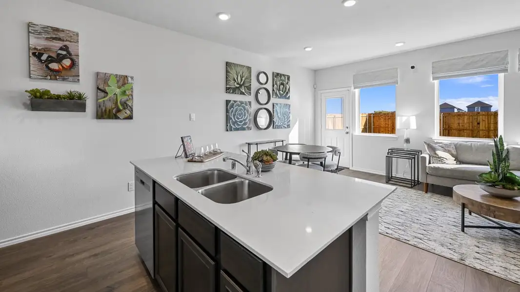 Furnished interior view inside a new home in Cartwright Mays, Crandall (Image 3).