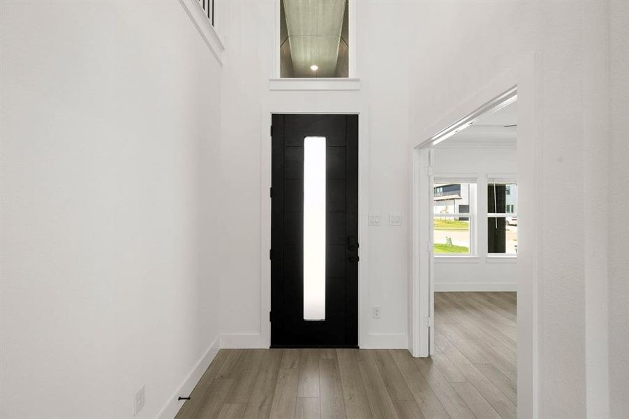 Spacious, unfurnished interior of a new home in Birdsong, Mansfield (Image 35). Spacious, unfurnished interior of a new home in Birdsong, Mansfield (Image 35).