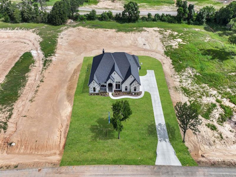 Aerial view of property and surrounding area Aerial view of property and surrounding area