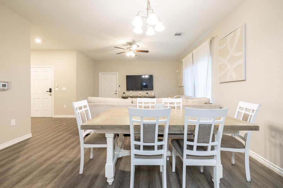Furnished interior view inside a new home in , Pasadena (Image 13).