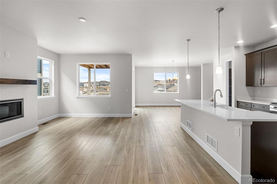 Spacious, unfurnished interior of a new home in , Castle Rock (Image 36).