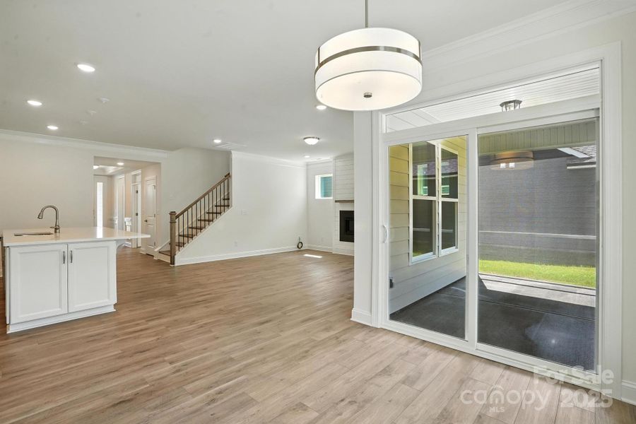 Furnished interior view inside a new home in Heritage - 55+ Community, Indian Trail (Image 6).