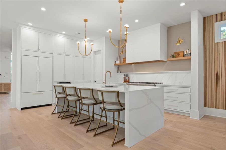 Furnished interior view inside a new home in , Brookhaven (Image 14).