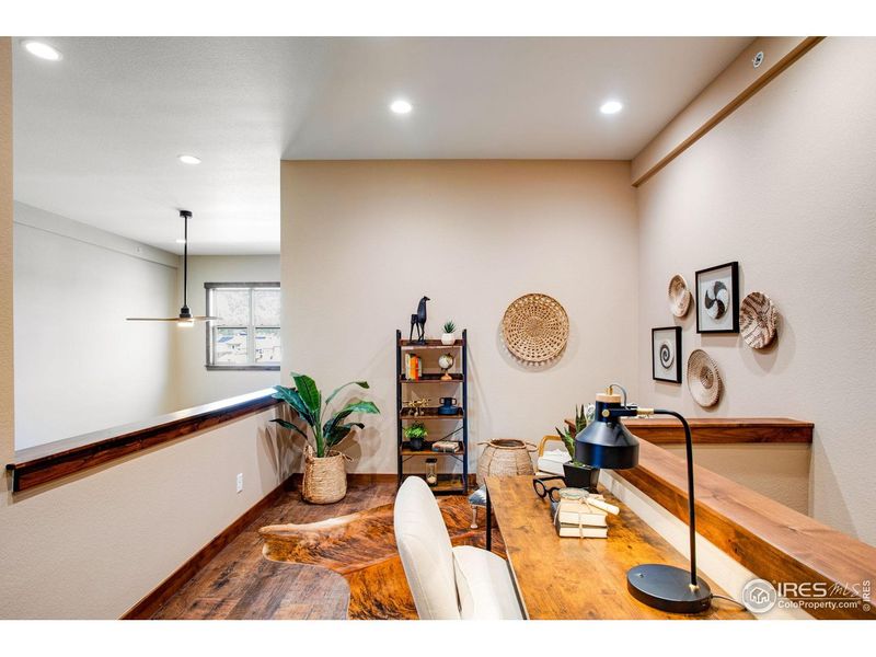 Furnished interior view inside a new home in , Estes Park (Image 9).
