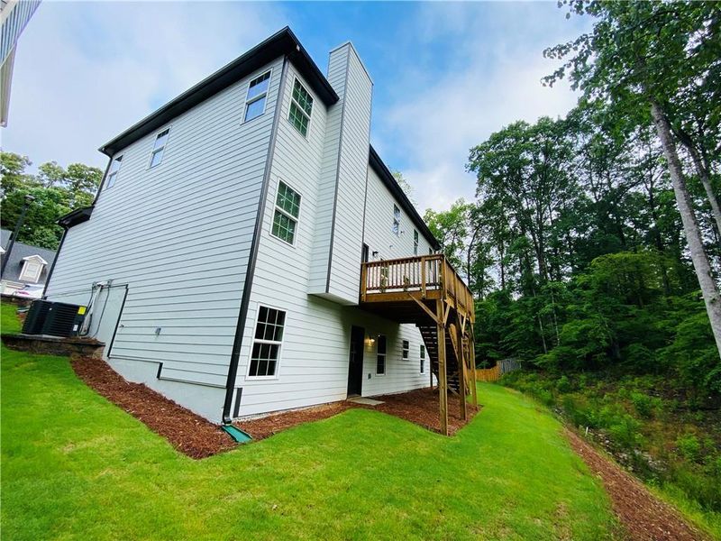 Exterior details and patio area of a home in , Lawrenceville (Image 3).