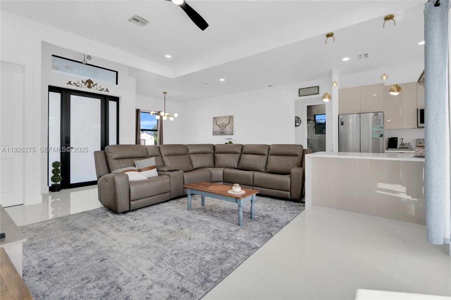 Furnished interior view inside a new home in , Lehigh Acres (Image 15).