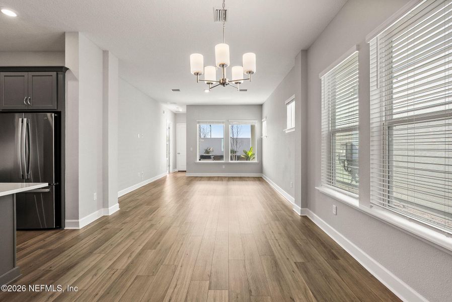 Spacious, unfurnished interior of a new home in Granville at eTown 38', Jacksonville (Image 31).