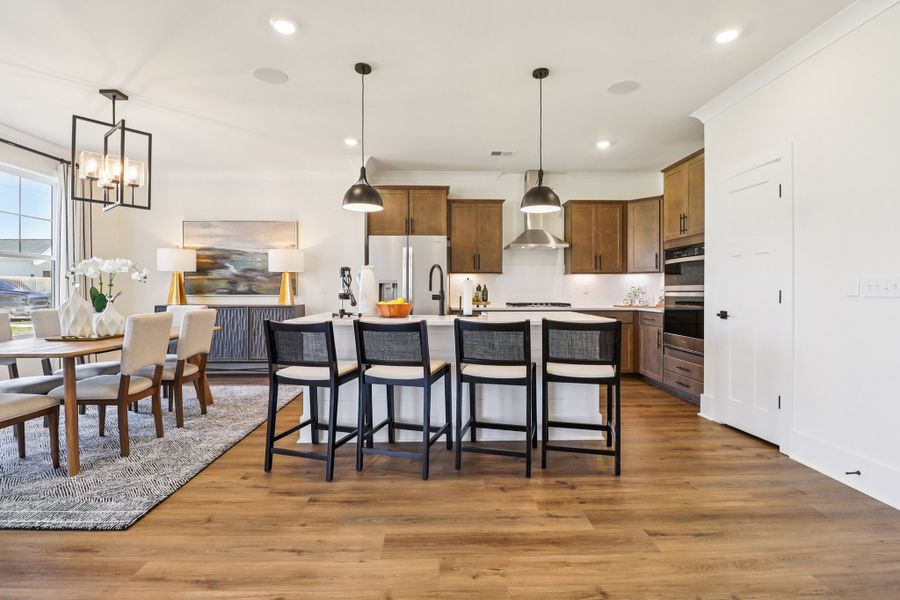 Representative furnished interior of a home built from the Bradley II by Great Southern Homes in Sedona, Greenville (Image 104).