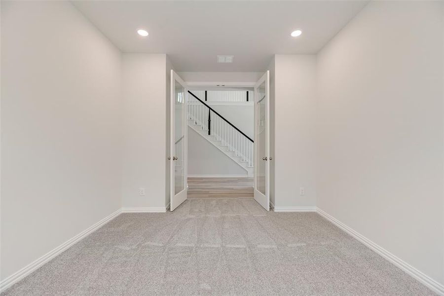 Spacious, unfurnished interior of a new home in Valencia On The Lake, Little Elm (Image 13).