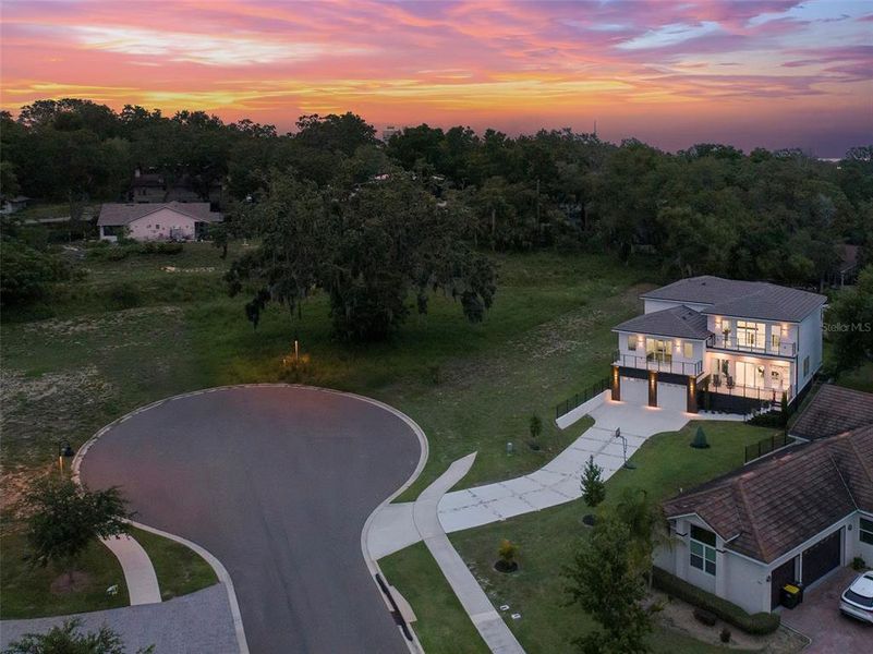 Front exterior of a new home in , Clermont, FL, highlighting curb appeal (Image 34). Front exterior of a new home in , Clermont, FL, highlighting curb appeal (Image 34).
