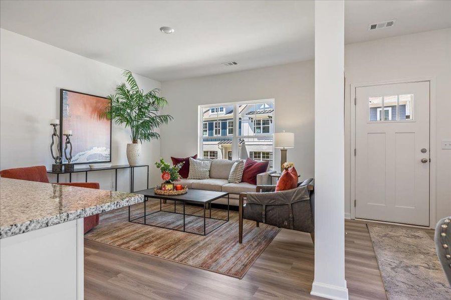 Furnished interior view inside a new home in , Conyers (Image 14).