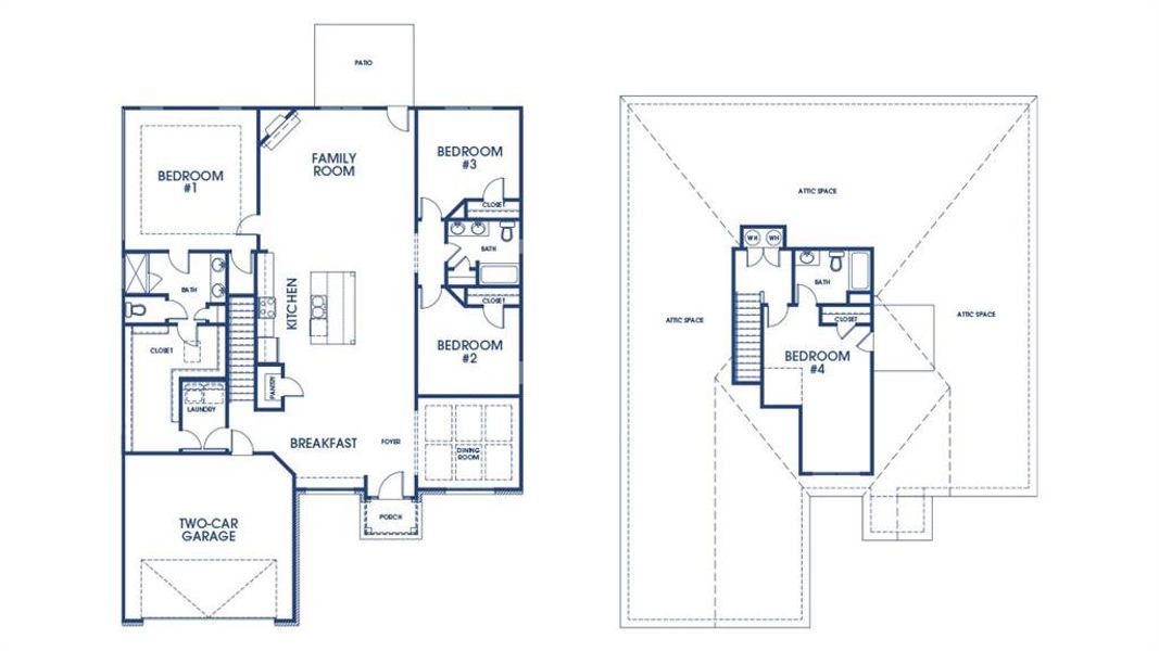2D floor plan layout of this home in Westland, Bogart, GA (Image 5). 2D floor plan layout of this home in Westland, Bogart, GA (Image 5).