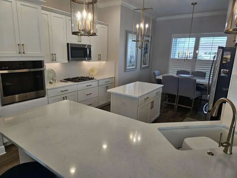 Furnished interior view inside a new home in , The Villages (Image 5).