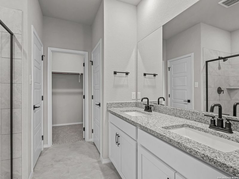 Furnished interior view inside a new home in Comanche Ridge, San Antonio (Image 9).