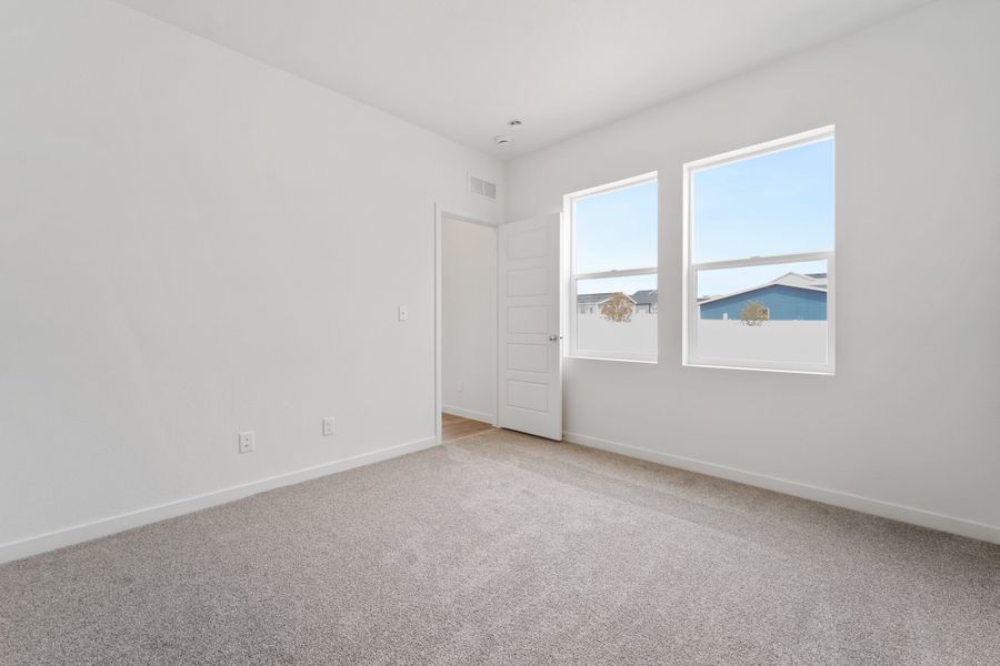 Spacious, unfurnished interior of a new home in Liberty Draw, Evans (Image 12). Spacious, unfurnished interior of a new home in Liberty Draw, Evans (Image 12).
