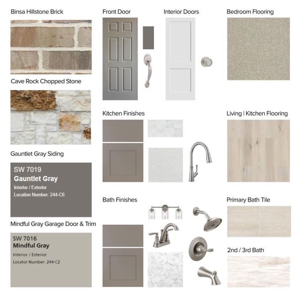 Exterior and Interior Design Selections