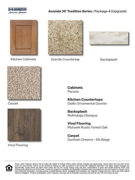 Materials commonly used for homes built from the The Walsh by D.R. Horton in Avenida, Converse (Image 28). Materials commonly used for homes built from the The Walsh by D.R. Horton in Avenida, Converse (Image 28).